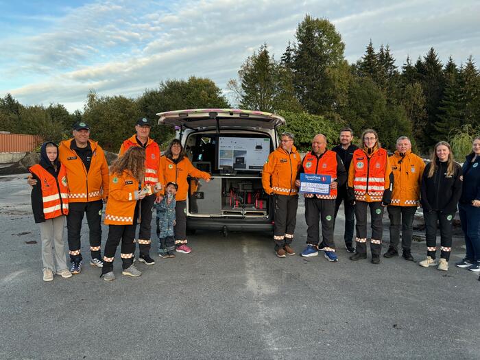 Støtter droneprosjekt for søk- og redningsaksjoner